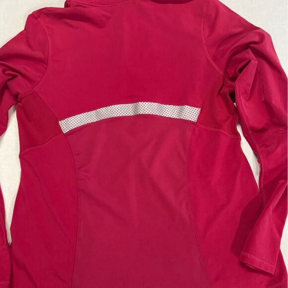 Champion Duo Dry Women’s 1/4 Zip Pink Reflective‎ Jacket XL Pullover Sweatshirt - Picture 7 of 10